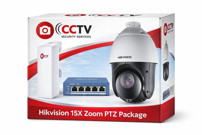 Package 2 - 15x zoom Hikvision PTZ + Fitting